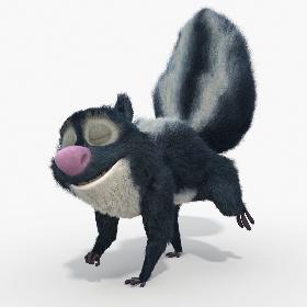 3D Skunk